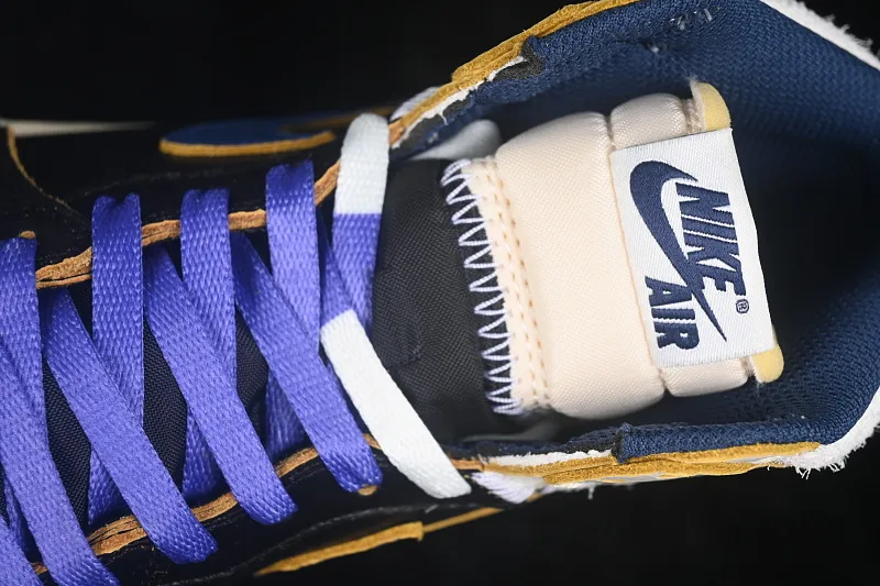 All categories Air Jordan Jordan series basketball shoes Air Jordan 1 High OG version Fragment x Union x Air Jordan 1 Retro AJ1 Joe 1 new deconstructed royal blue high-top basketball shoes IO7847-001